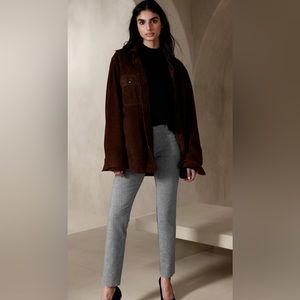 Banana Republic Sloan Pants In Grey- Skinny Size Womens 4 Petites